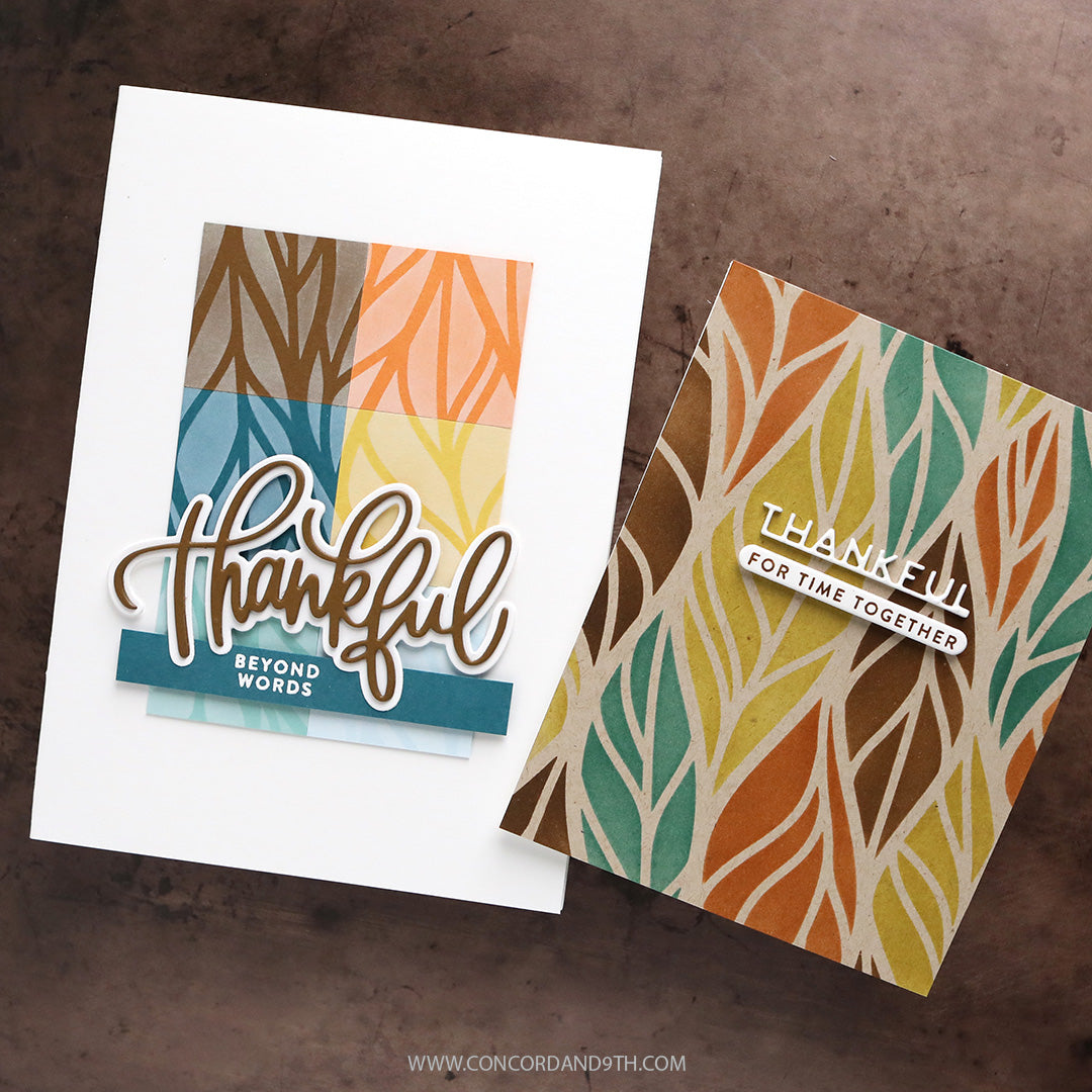 Leaf Flow Stencil Pack