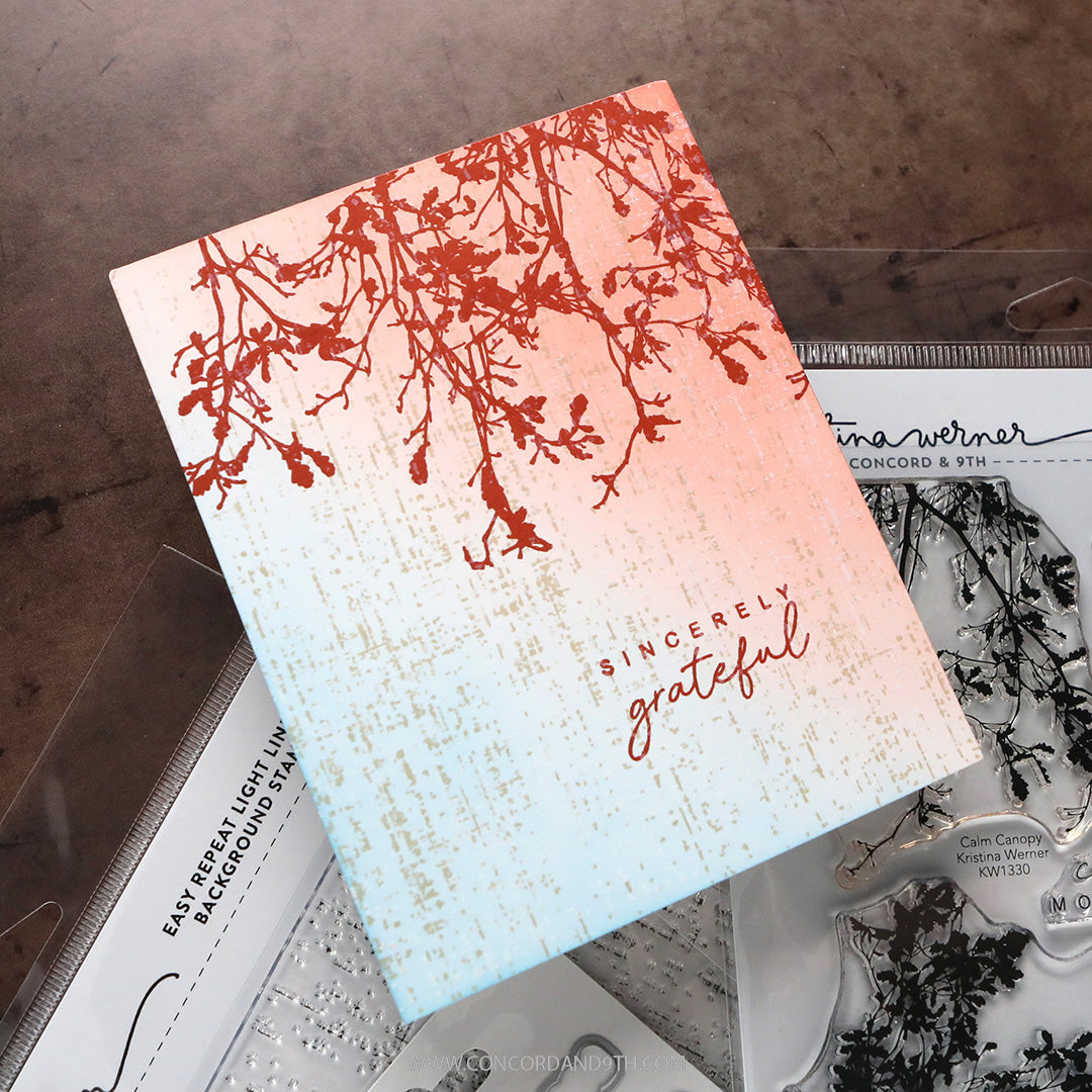 Calm Canopy Stamp Set