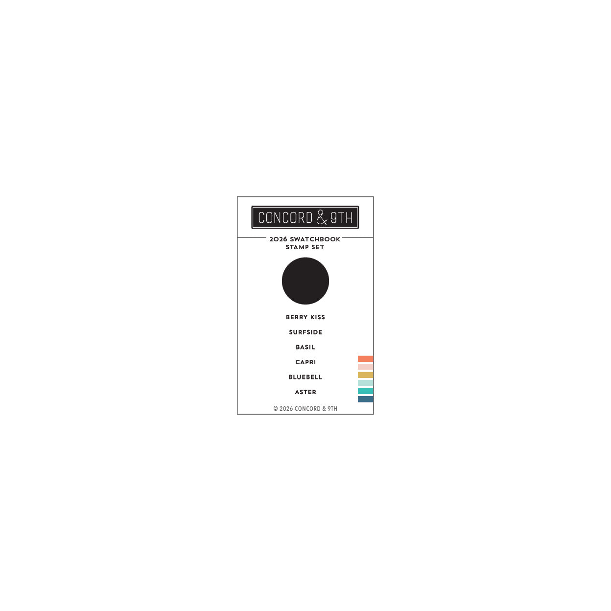 2026 Swatchbook Stamp Set