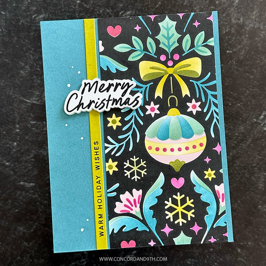 Holiday Cheer Greetings Stamp Set