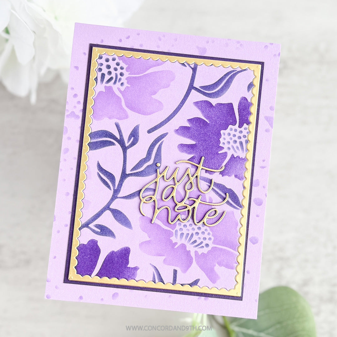 Aubrey Blooms Stencil Pack