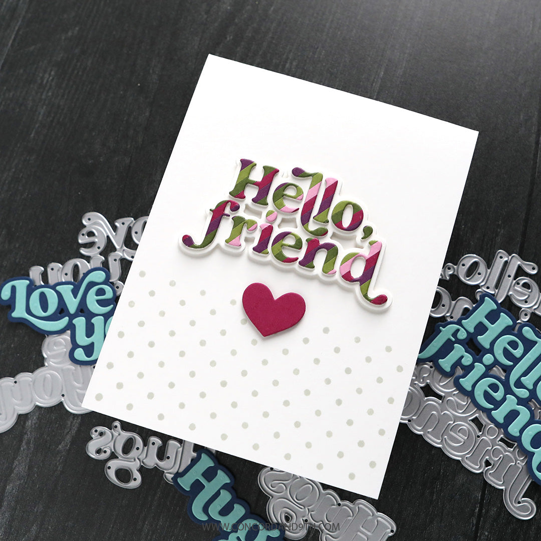 Love Hugs Hello Dies