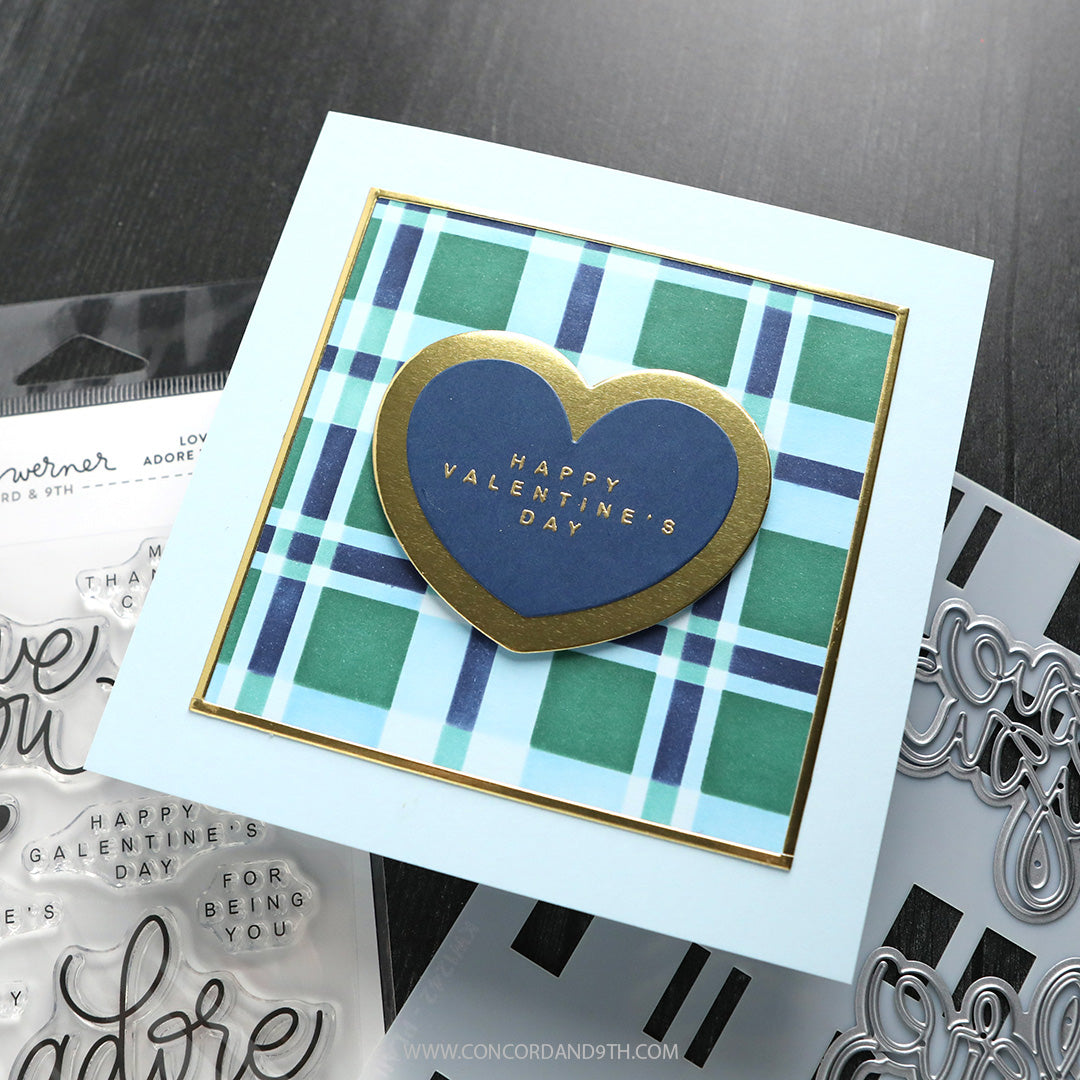 Love and Adore You Stamp Set