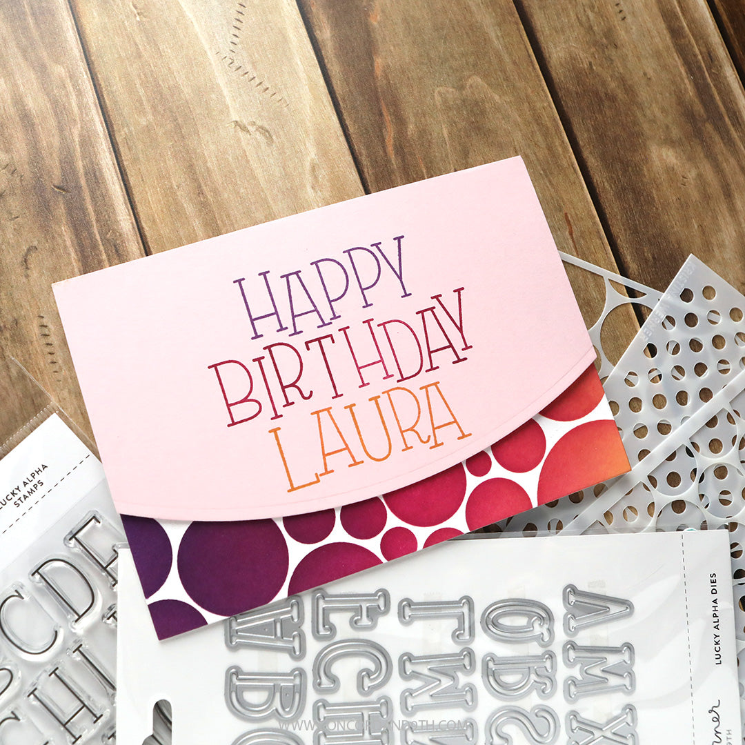 Lucky Alpha Stamp Set