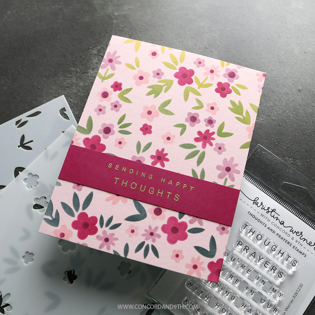 Thoughts and Prayers Stamp Set
