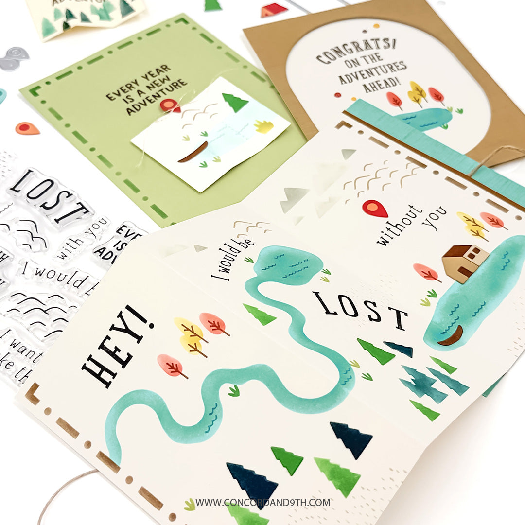 Adventure Awaits Stamp Set