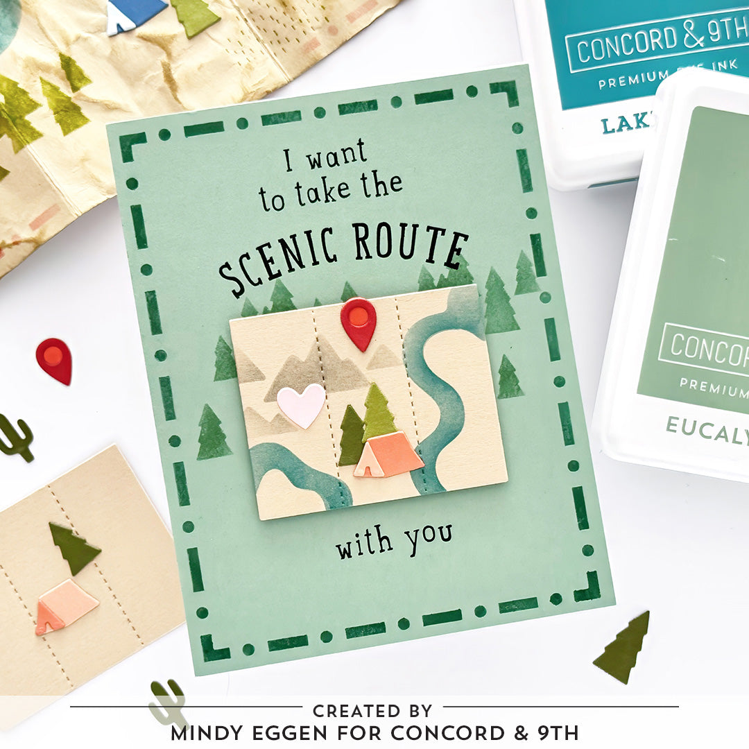 Adventure Awaits Stencil Pack