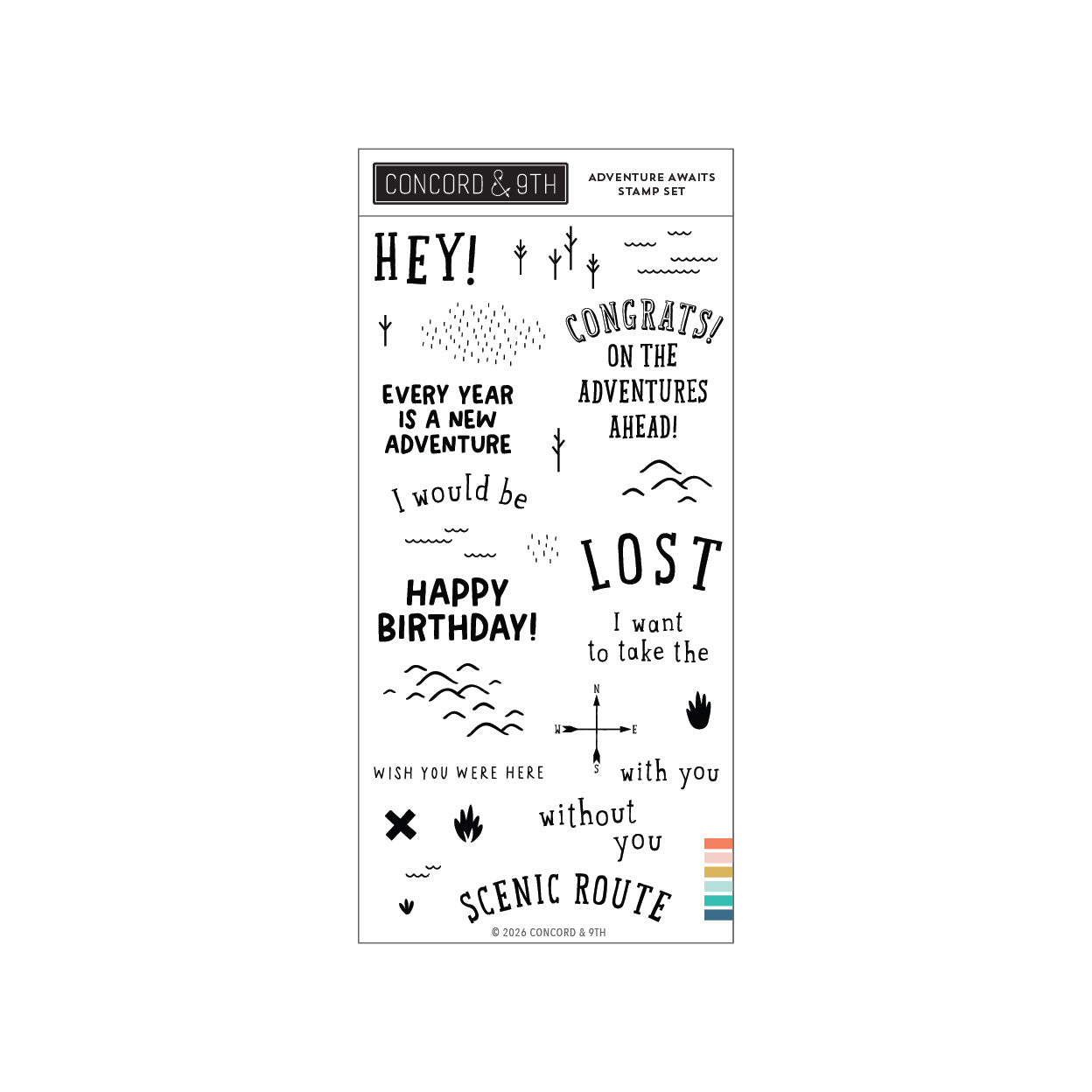 Adventure Awaits Stamp Set