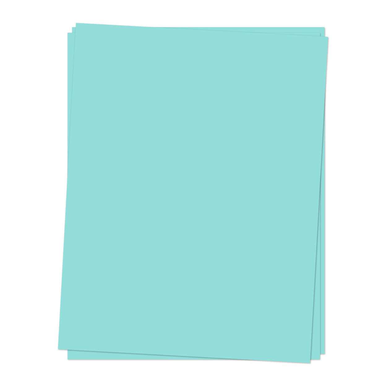 Cardstock: Aqua Sky