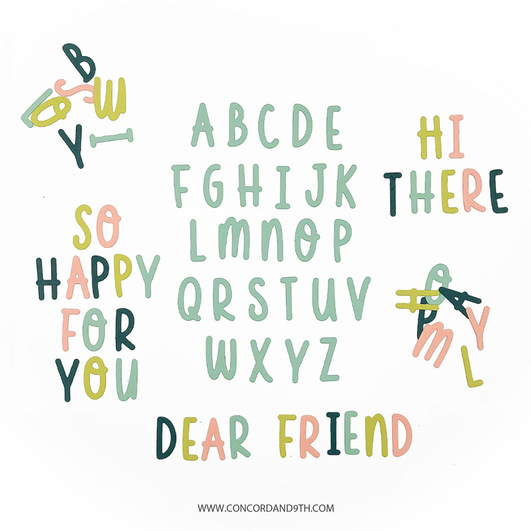 A to Z Alphabet Die
