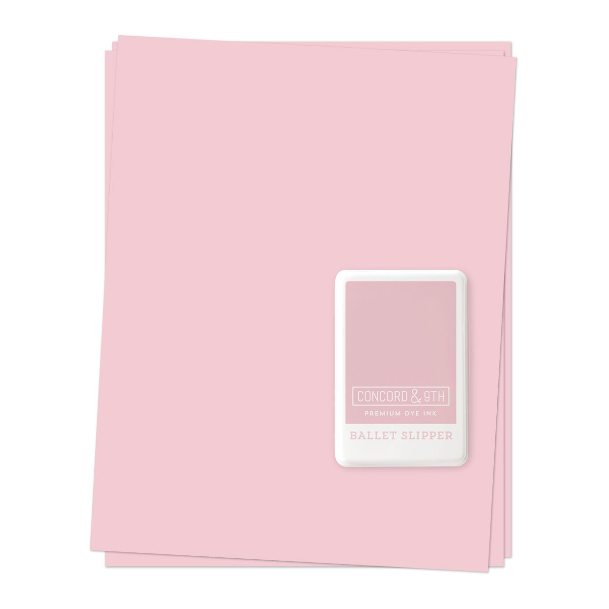 Cardstock: Ballet Slipper Ink Pad & Cardstock BUNDLE
