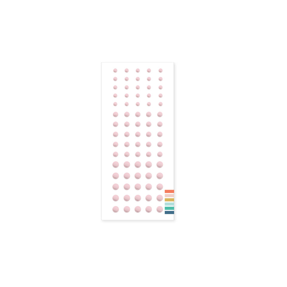 Enamel Dots: Ballet Slipper