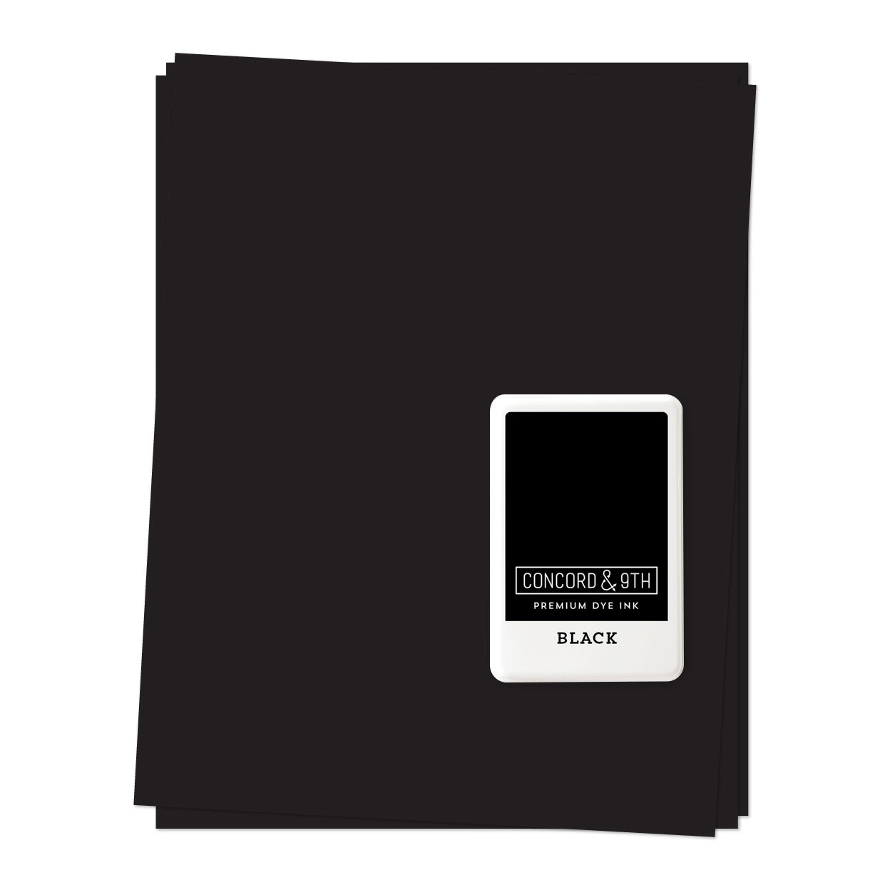 Cardstock: Black Ink Pad & Cardstock BUNDLE