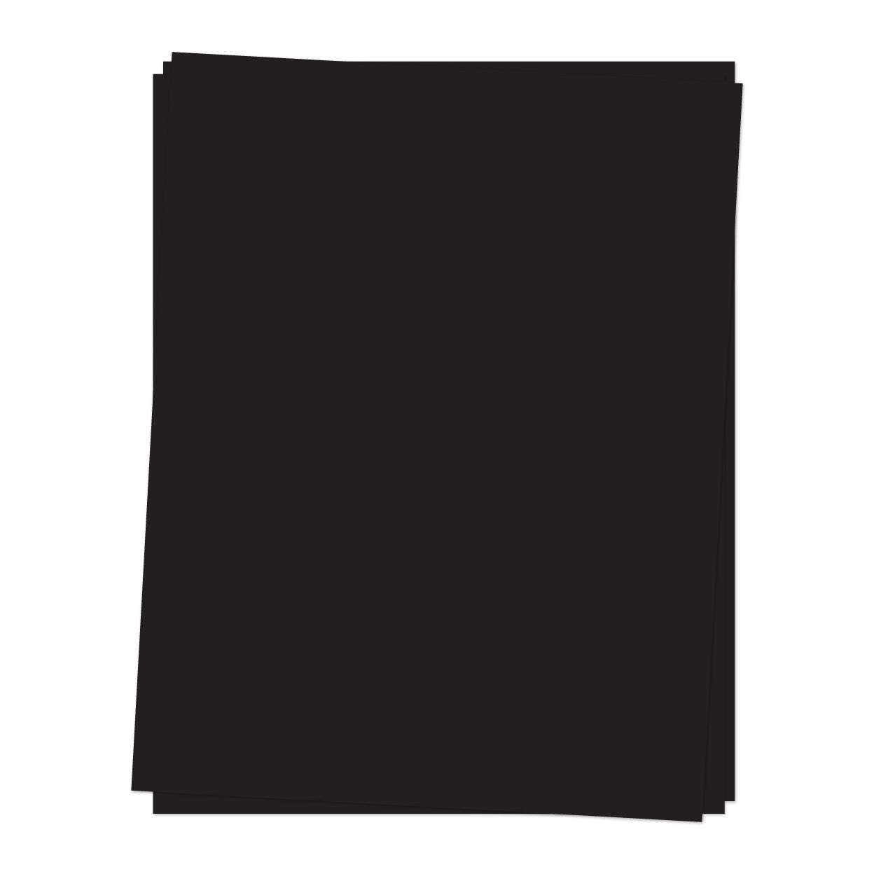 Cardstock: Black