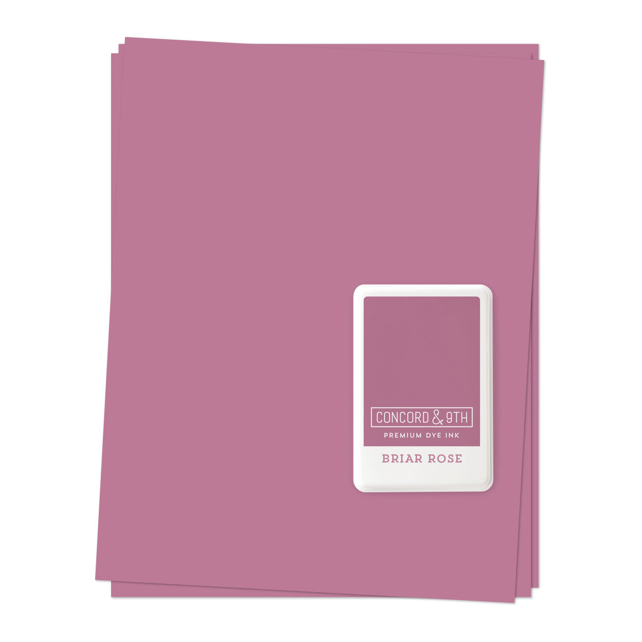 Cardstock: Briar Rose Ink Pad & Cardstock BUNDLE