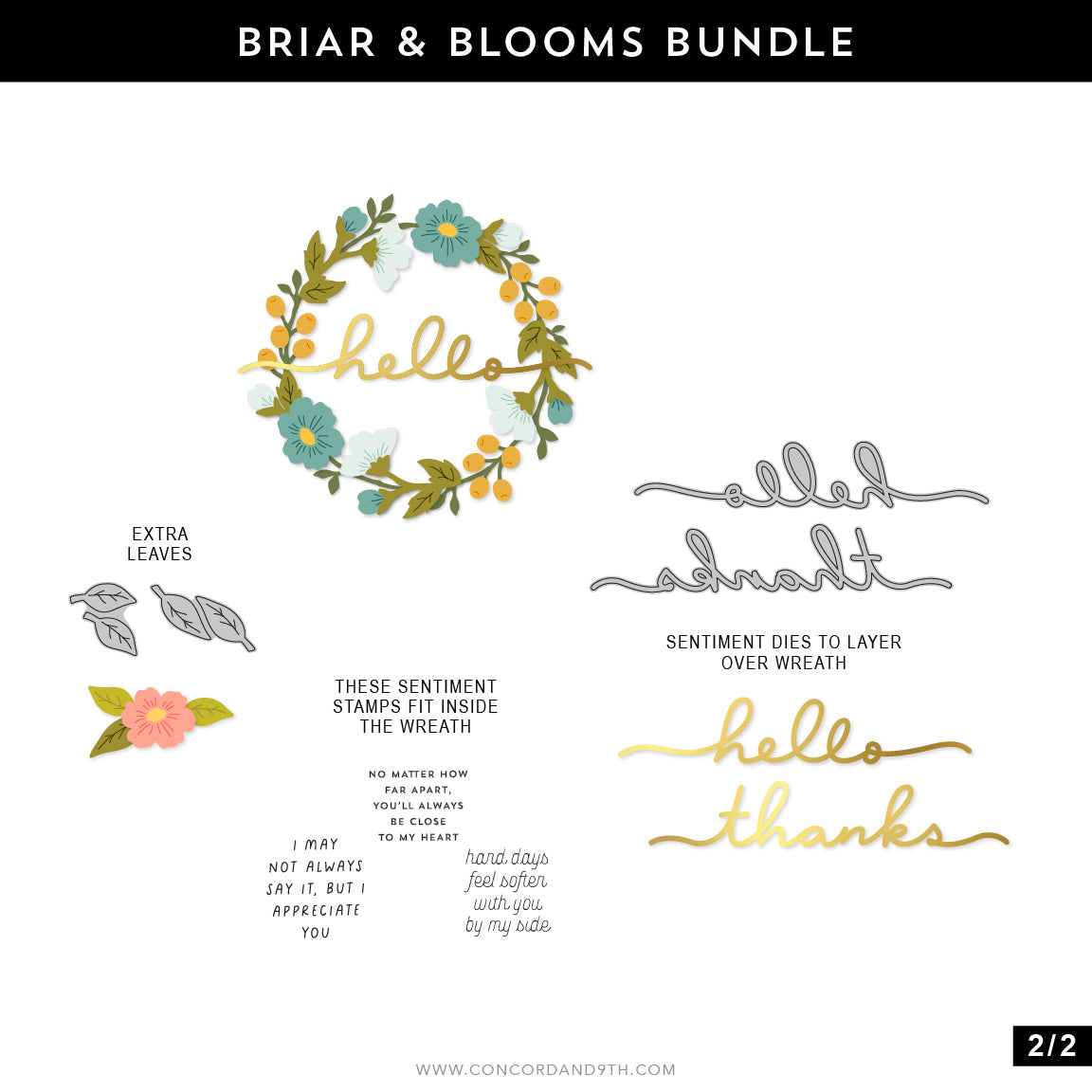 Briar & Blooms Stamp Set
