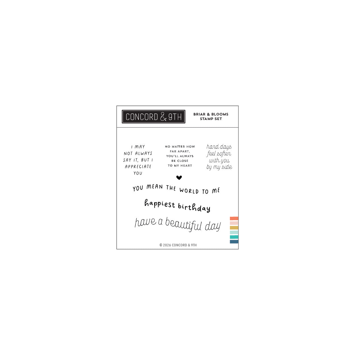 Briar & Blooms Stamp Set