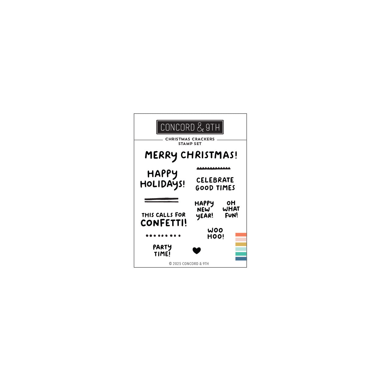 Christmas Crackers Stamp Set