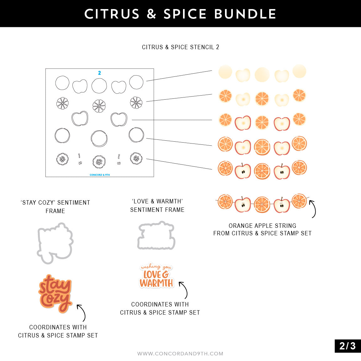 Citrus & Spice Dies