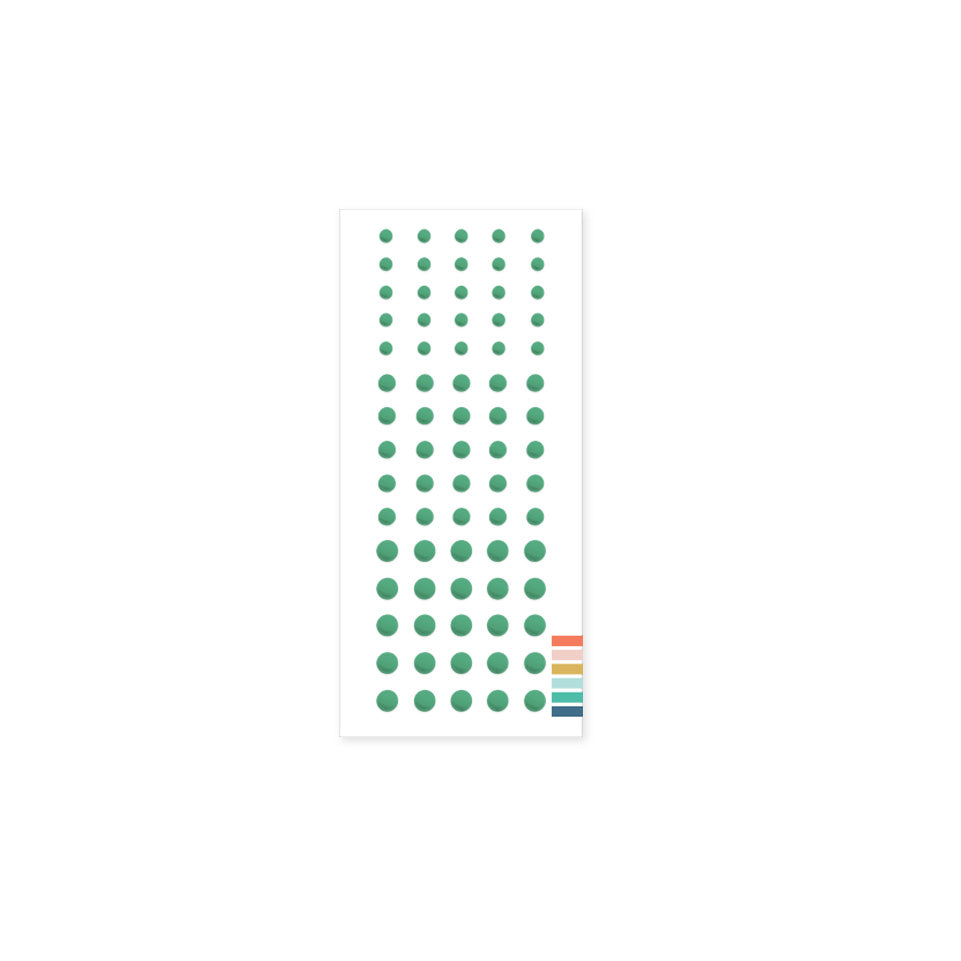 Enamel Dots: Clover