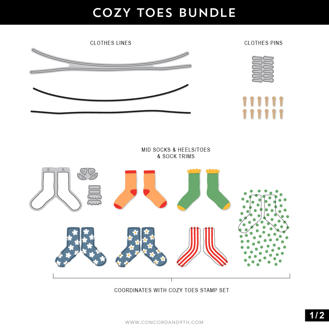 Cozy Toes Dies
