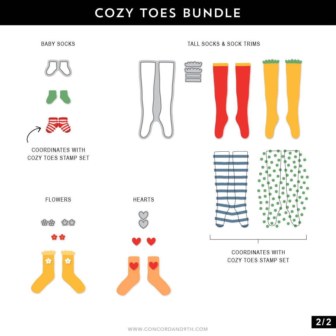 Cozy Toes Dies