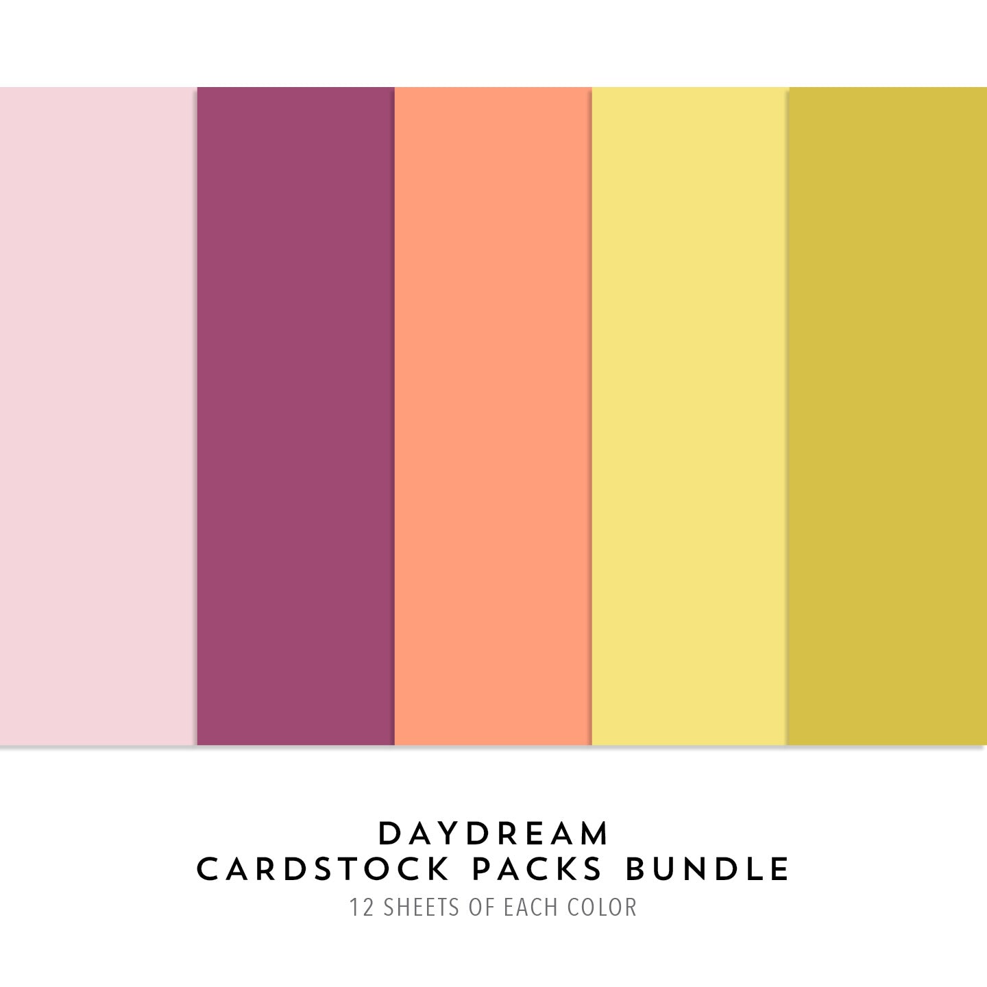 Daydream Cardstock Packs Bundle