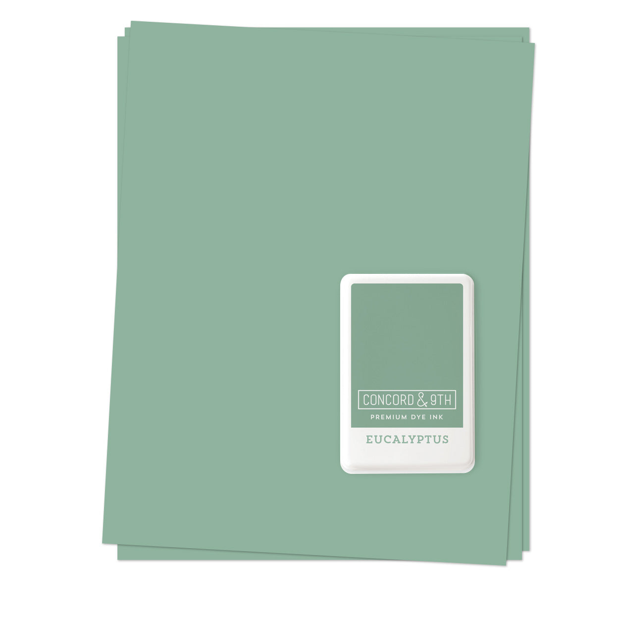 Cardstock: Eucalyptus Ink Pad & Cardstock Bundle
