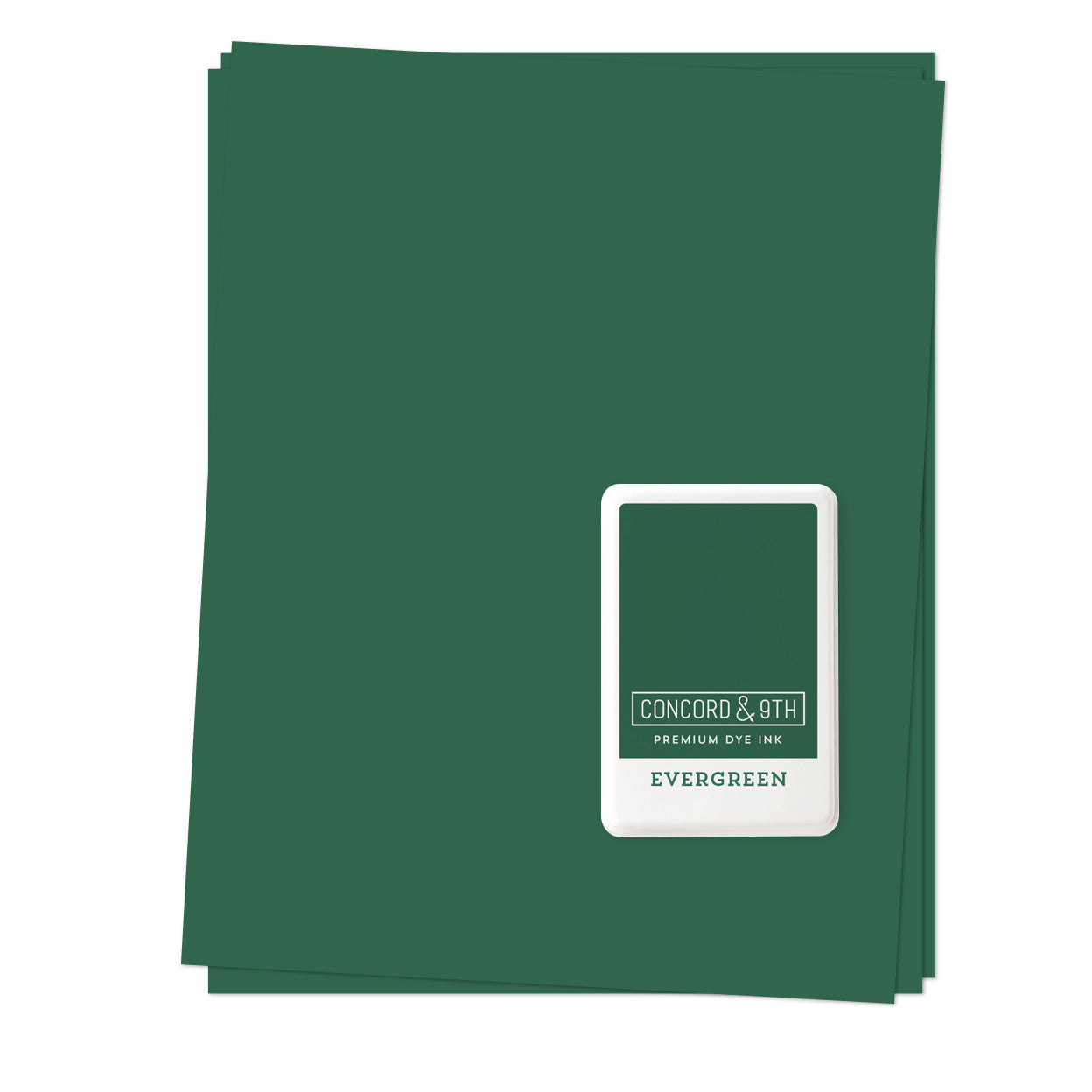 Cardstock: Evergreen Ink Pad & Cardstock BUNDLE