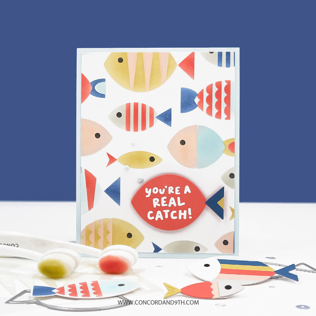 Fish Friends Stencil Pack