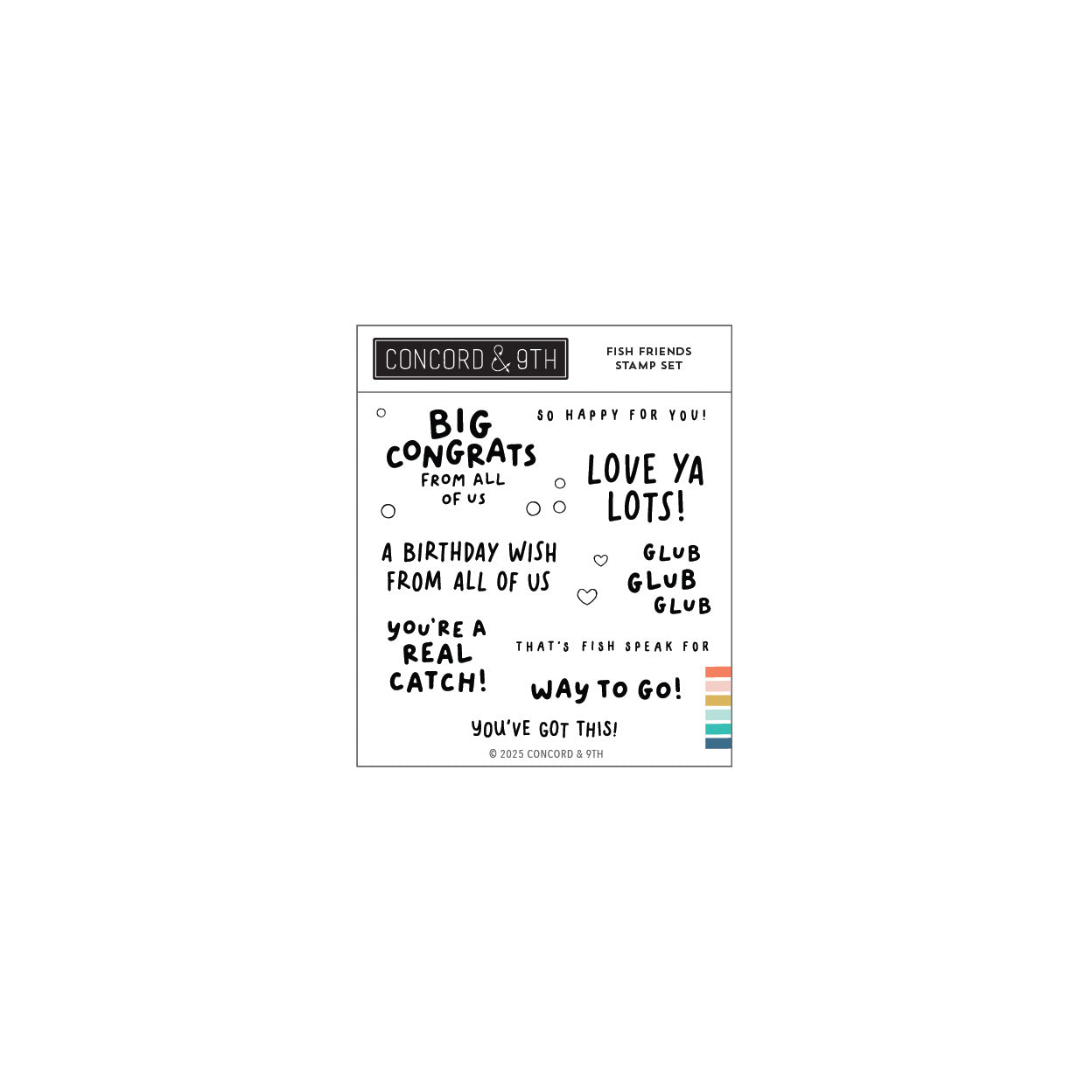 Fish Friends Stamp Set