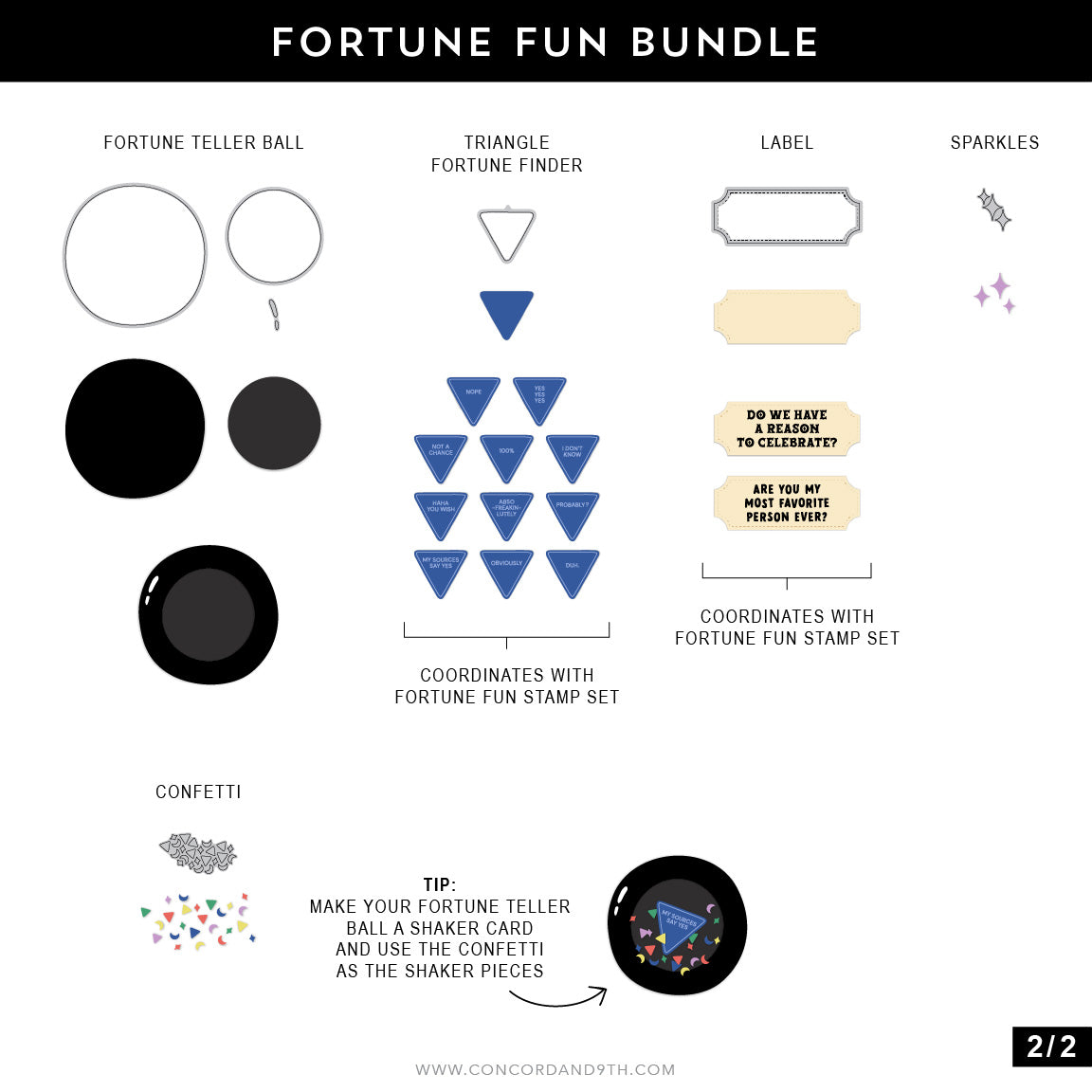 Fortune Fun Stamp Set
