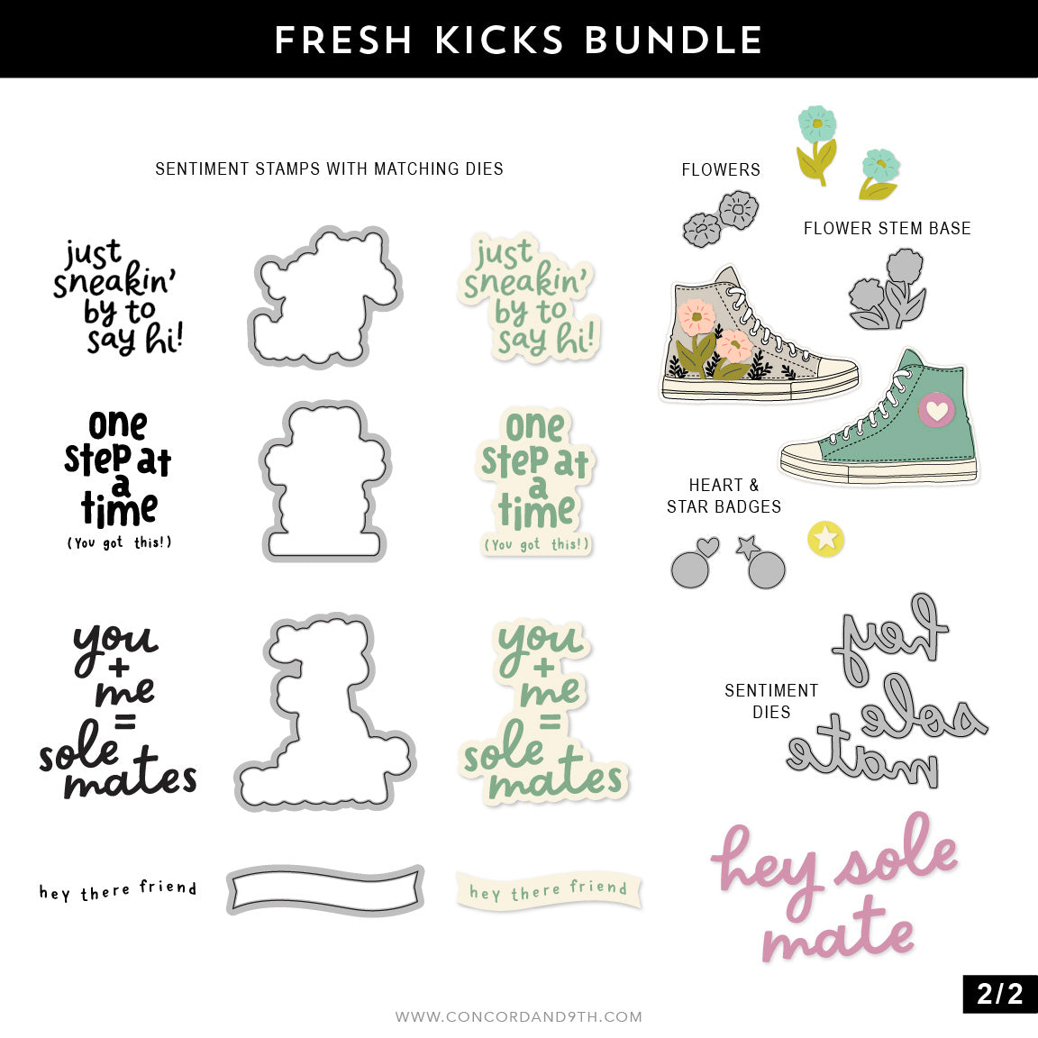 Fresh Kicks Stamp Set