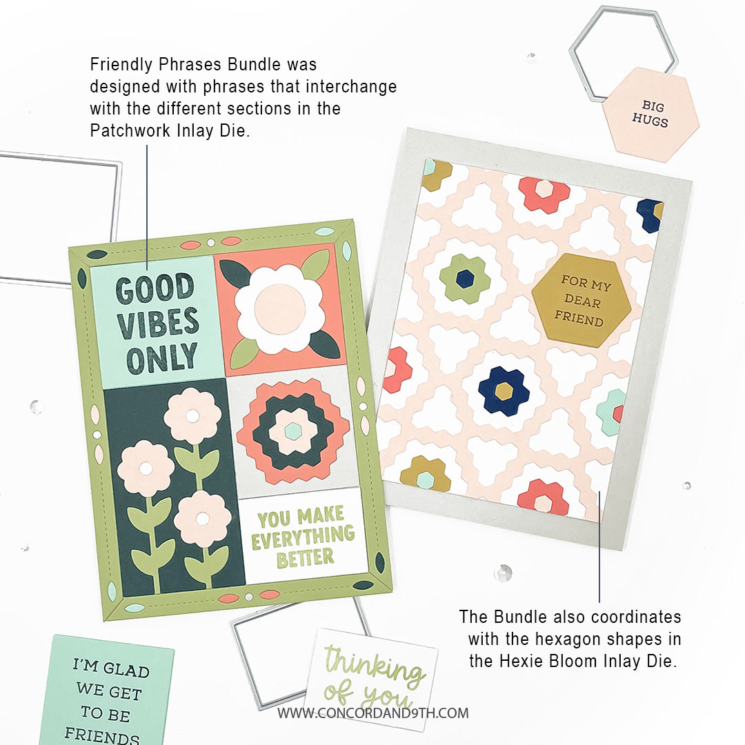 Friendly Phrases Stamp Set