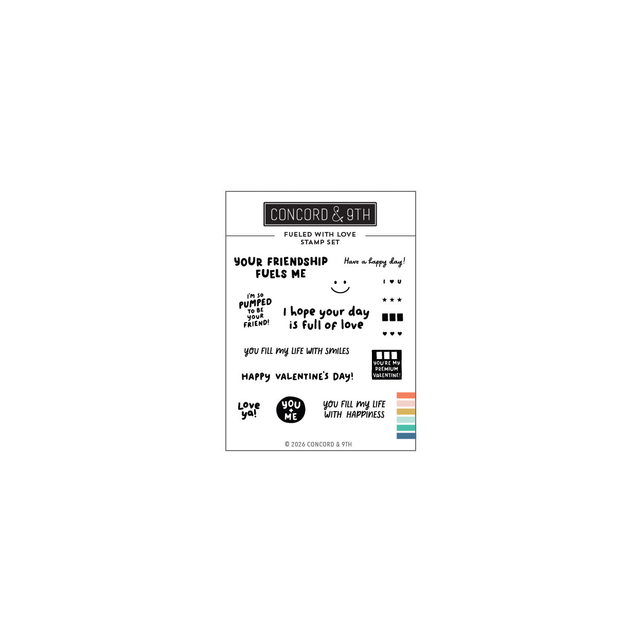 Fueled with Love Stamp Set