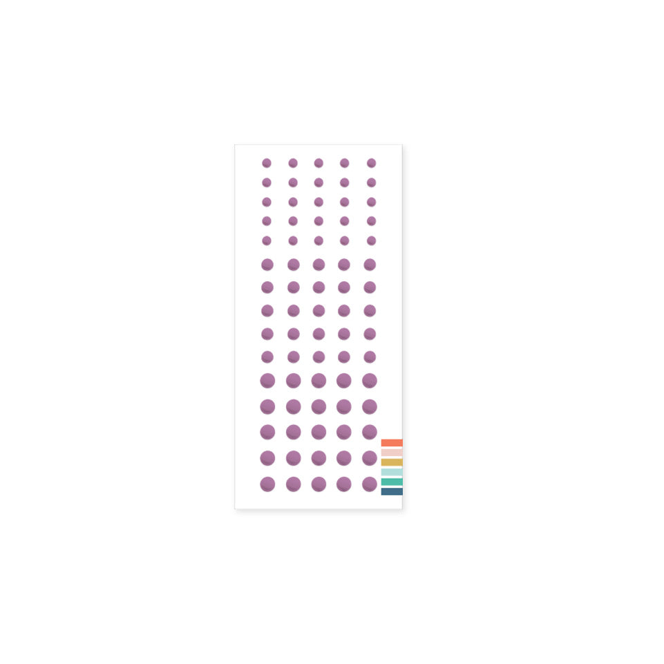 LAST CHANCE: Grape Soda Enamel Dots