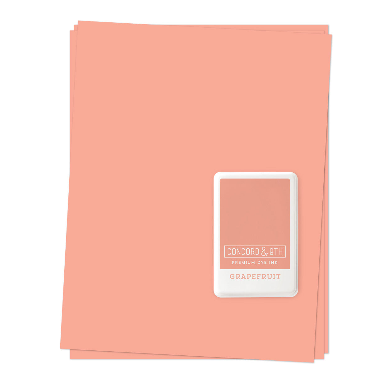 Cardstock: Grapefruit Ink Pad & Cardstock BUNDLE