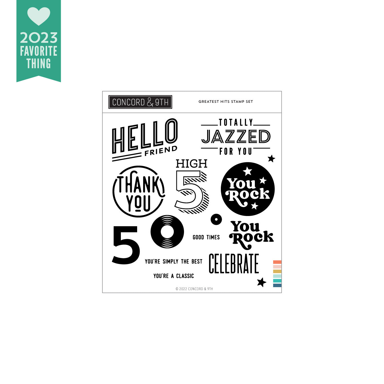Greatest Hits Stamp Set