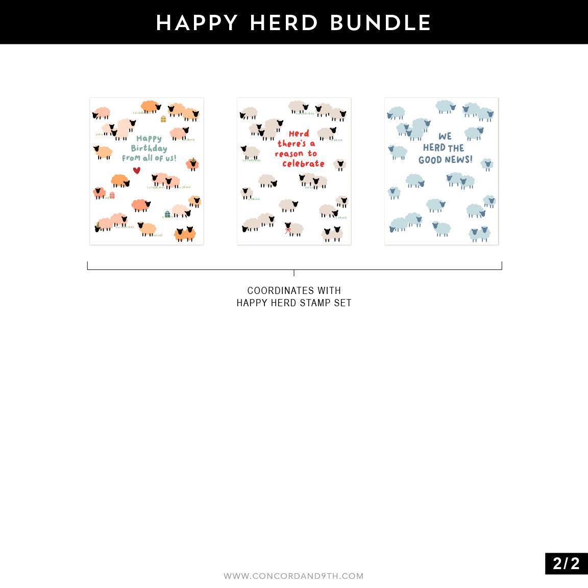 Happy Herd Stencil
