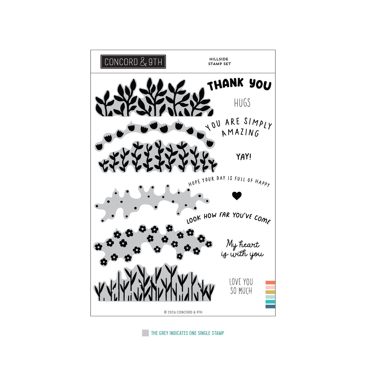 Hillside Stamp Set