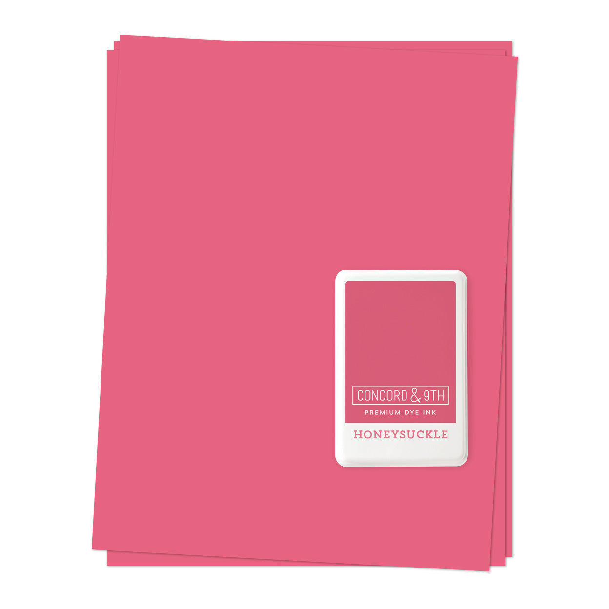 Cardstock: Honeysuckle Ink Pad & Cardstock BUNDLE