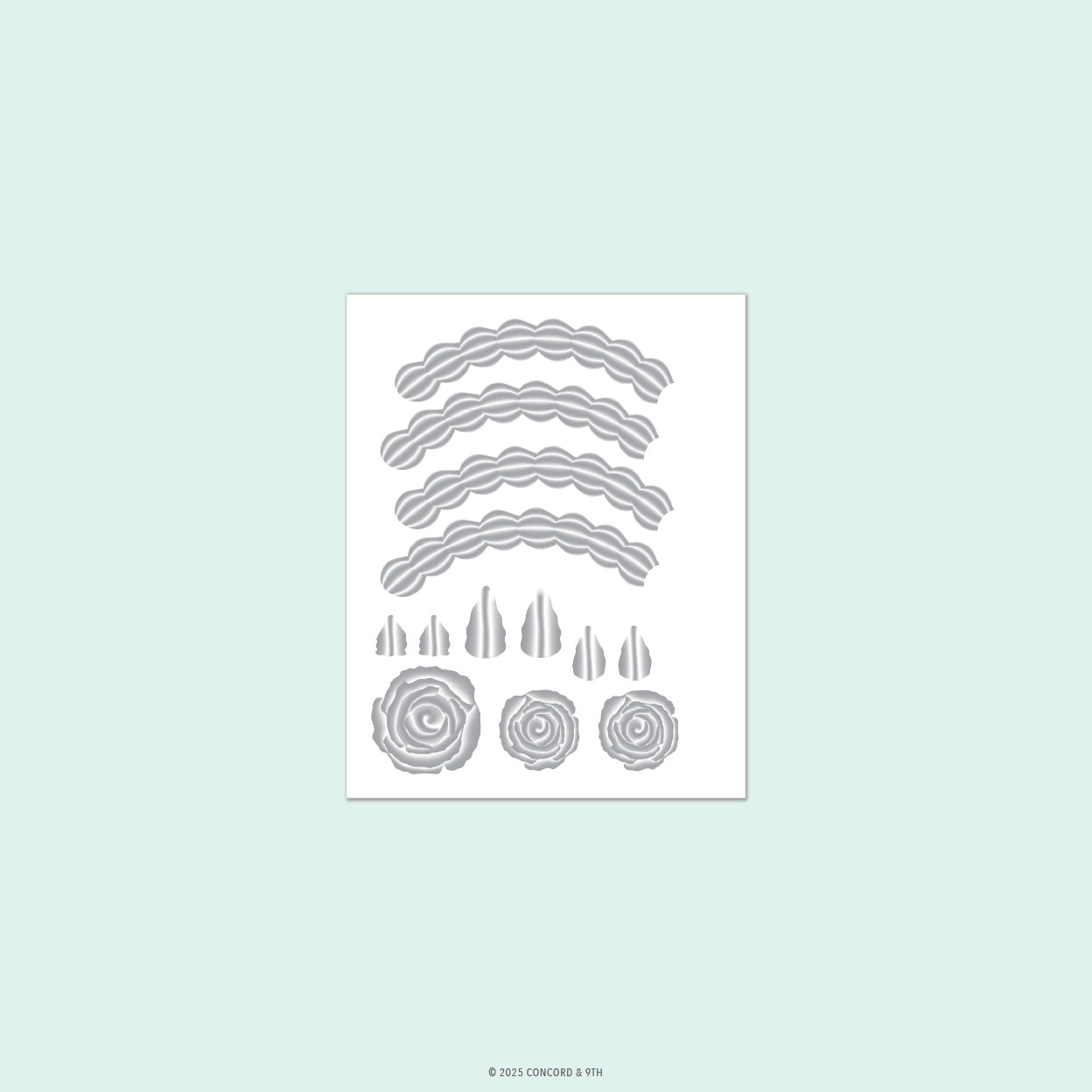 Icing on the Cake Embossing Folder
