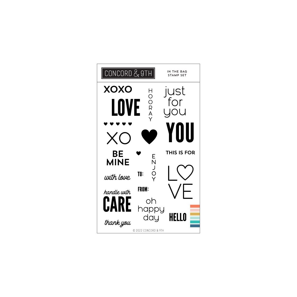 In the Bag Stamp Set