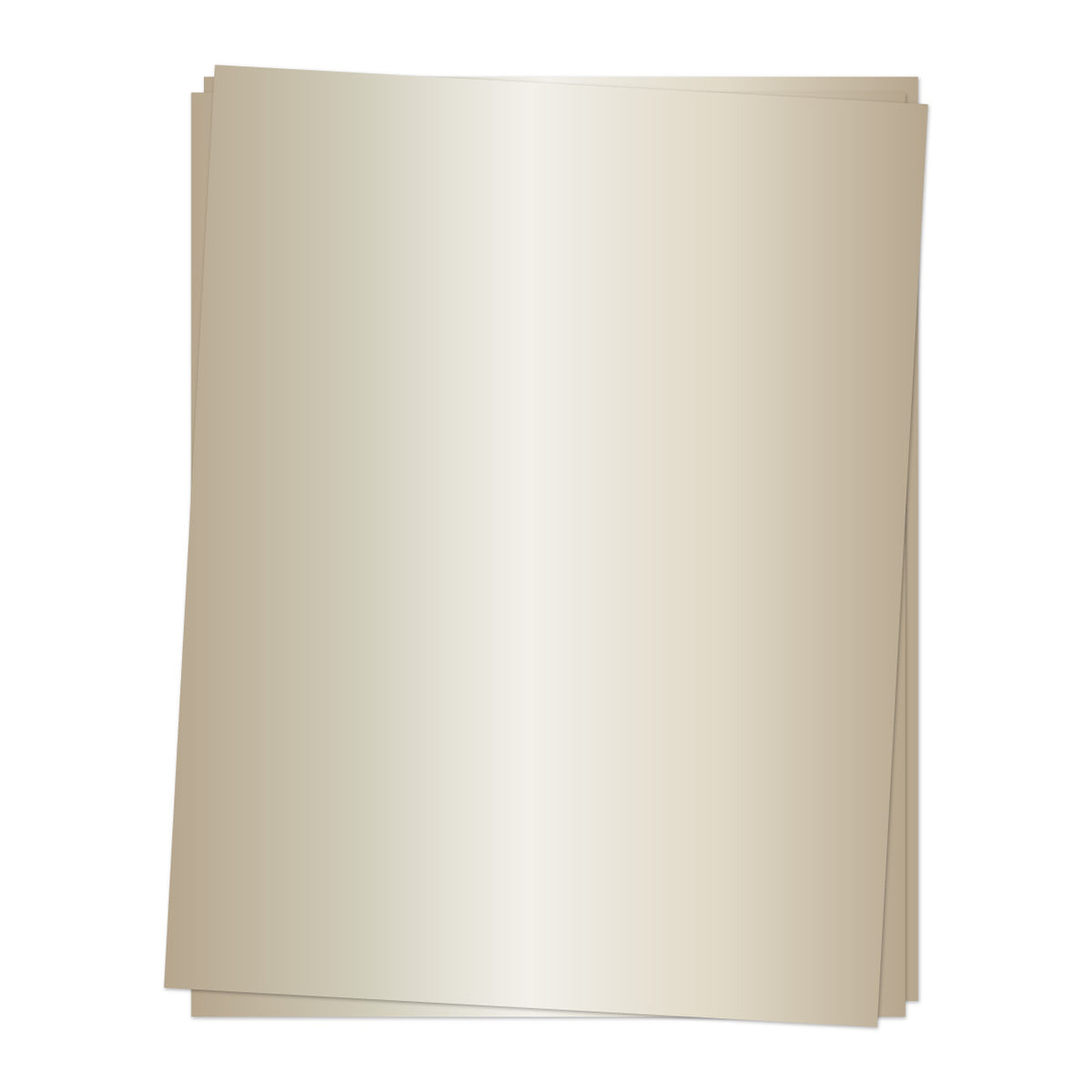 Ivory Foil Cardstock
