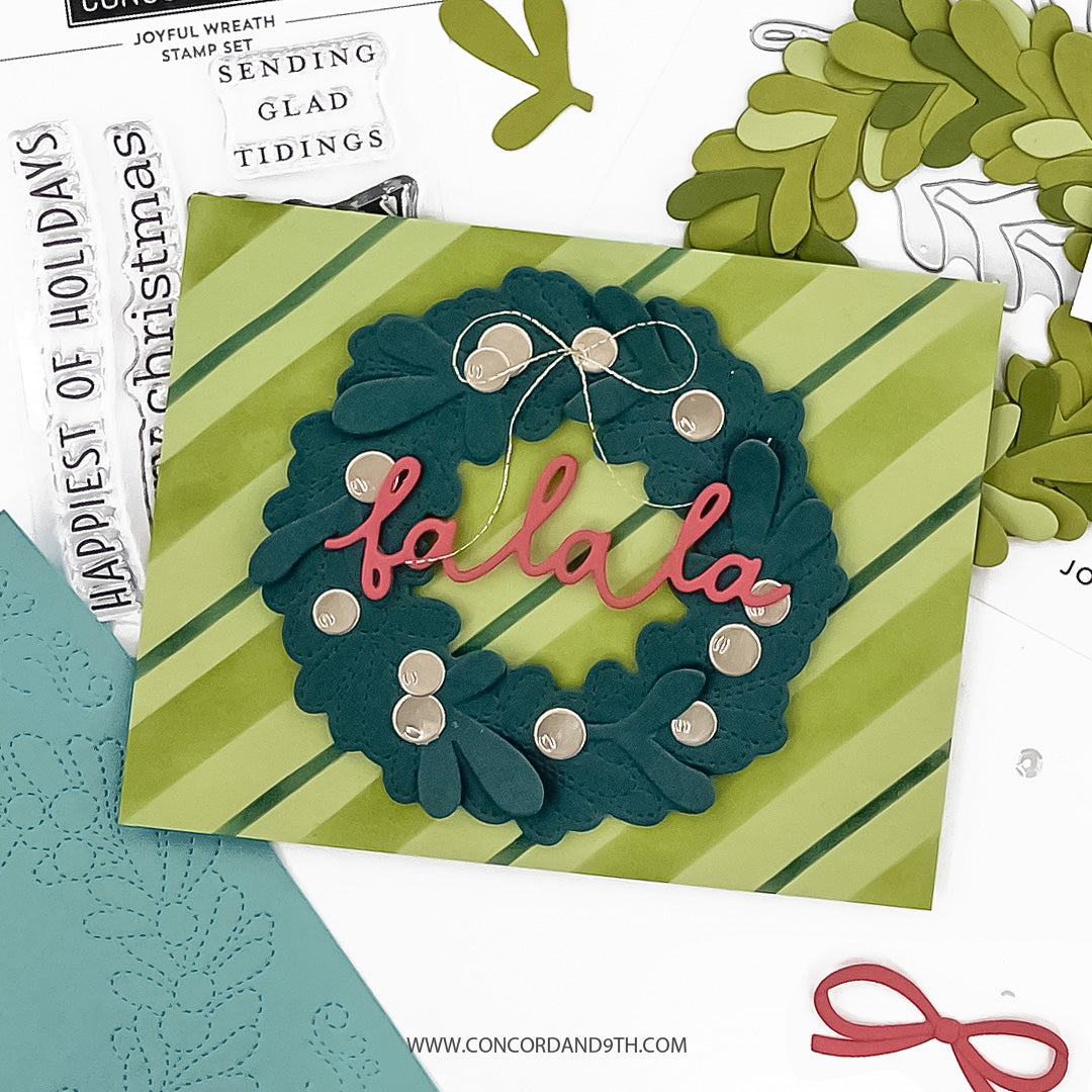 Joyful Wreath Stamp Set