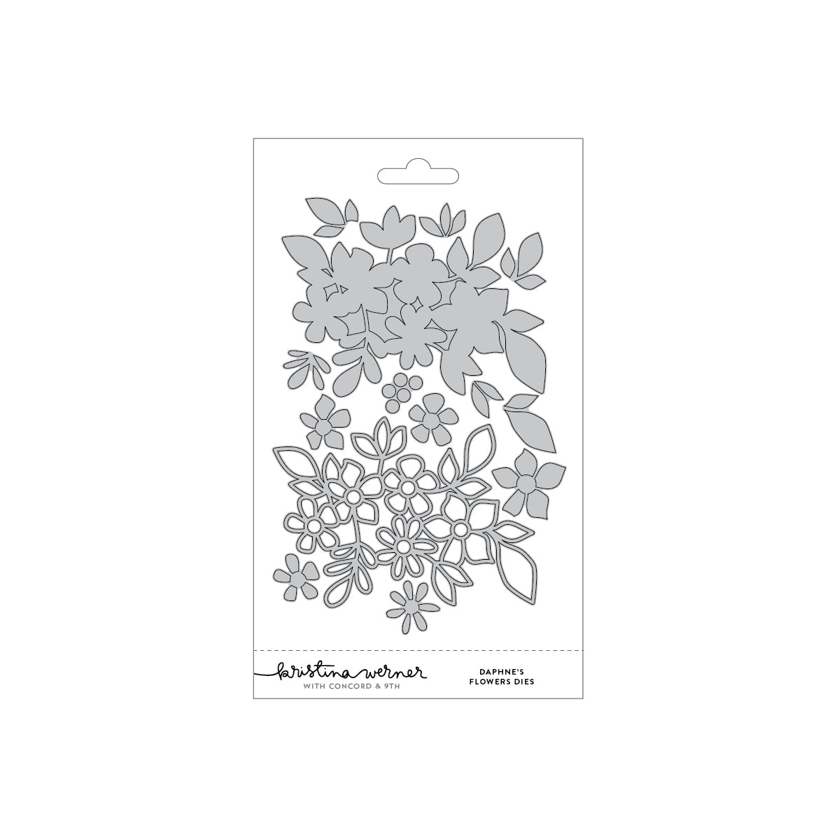 Daphne's Flowers Inlay Dies