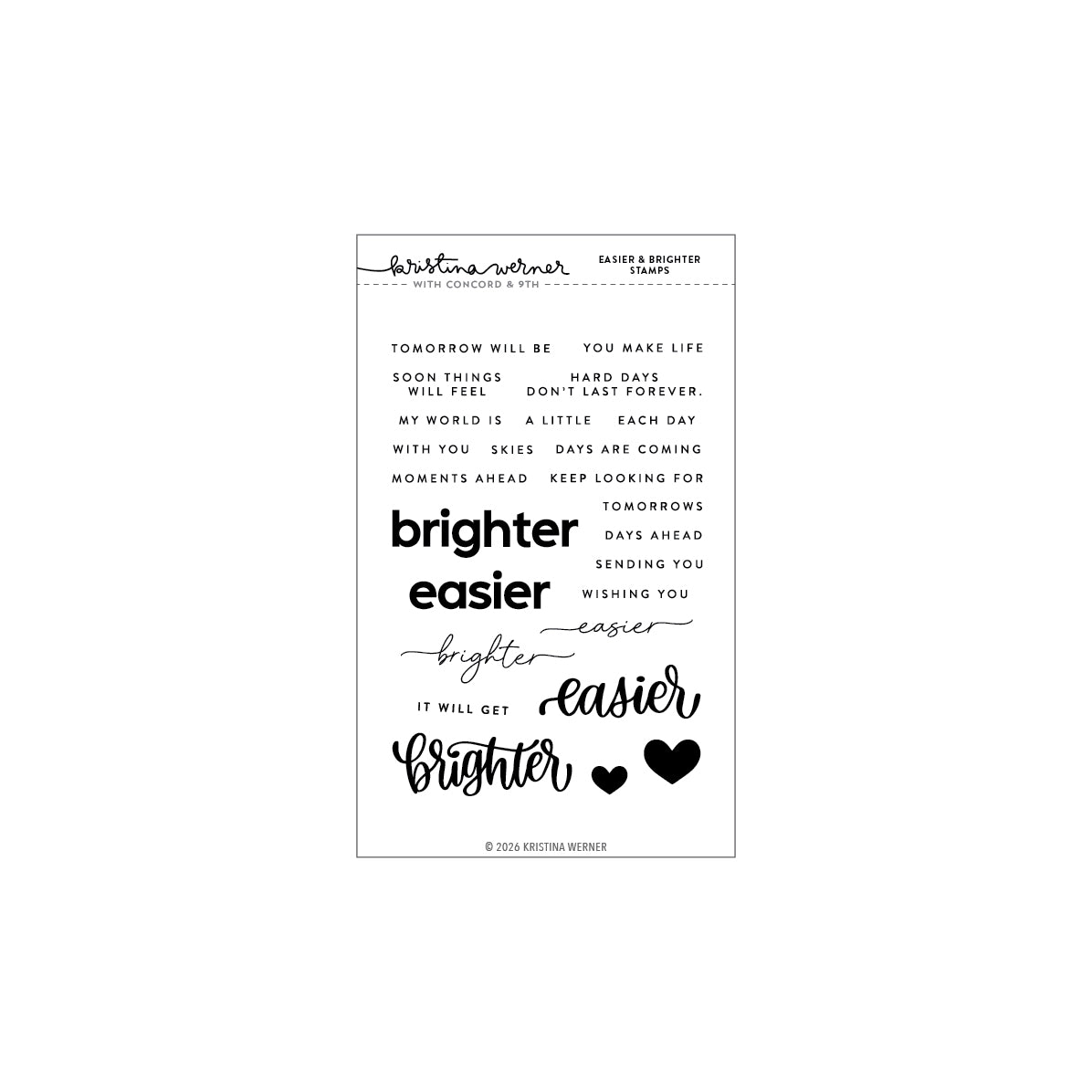 Easier & Brighter Stamp Set