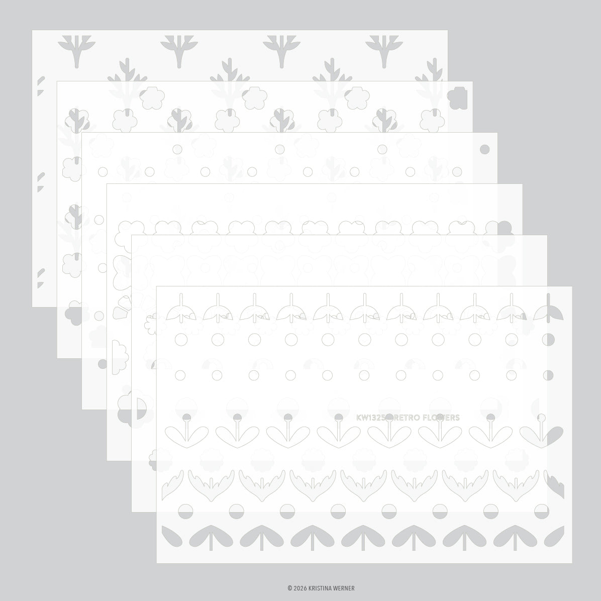 Petal Pop Stencil Pack