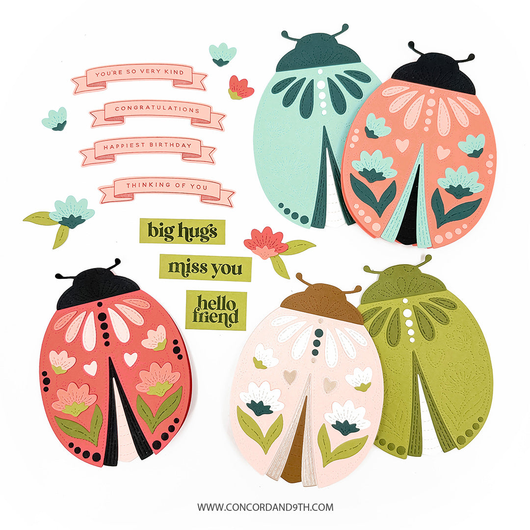 Lovely Ladybug Stamp Set