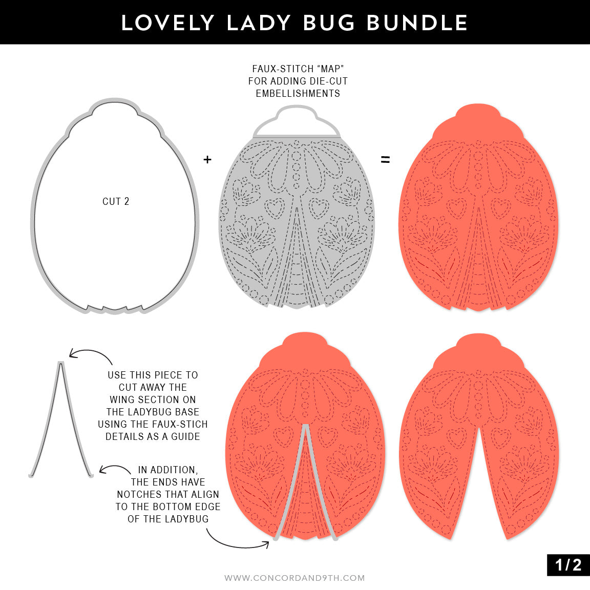 Lovely Ladybug Stamp Set